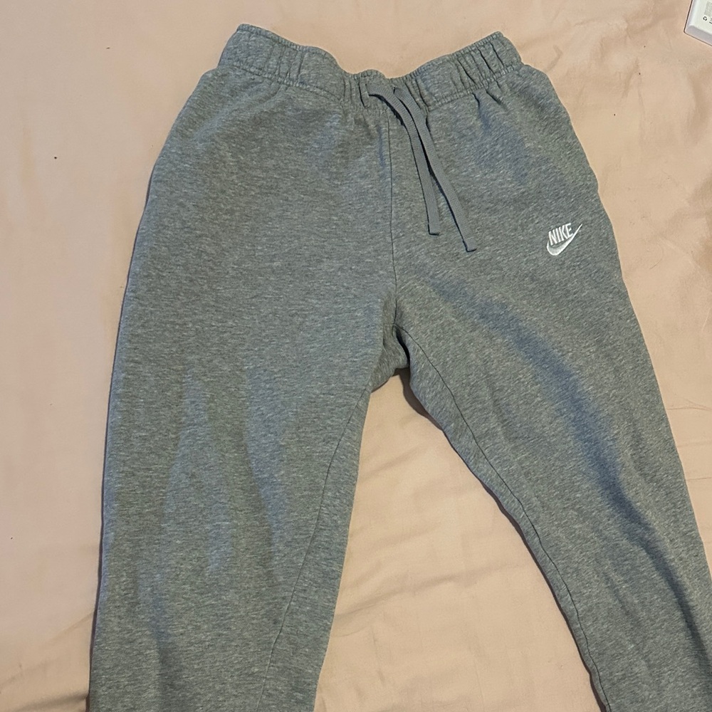 Nike Kids Heather Gray Sweatpants